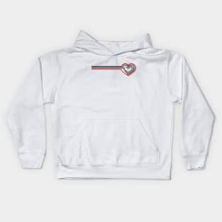 red heart Kids Hoodie